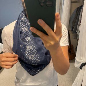 Beautifully jeweled infinity scarf